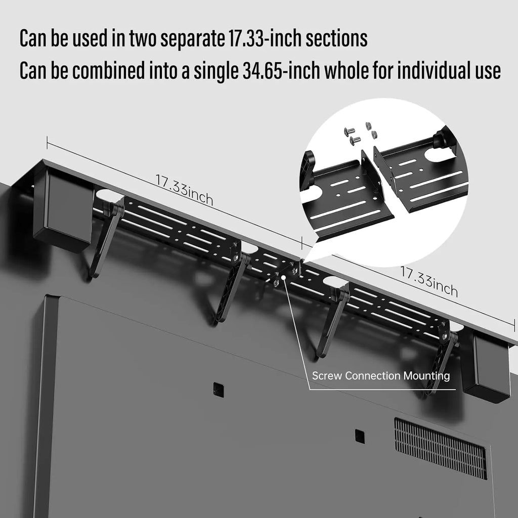 Foldable Monitor & TV Stand Rack