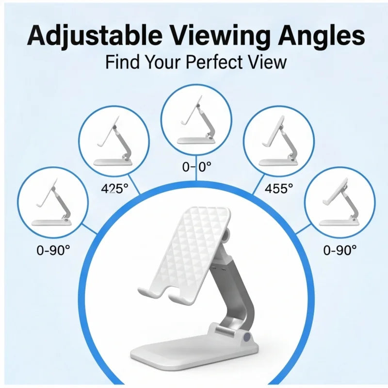Adjustable Phone & Tablet Desk Stand