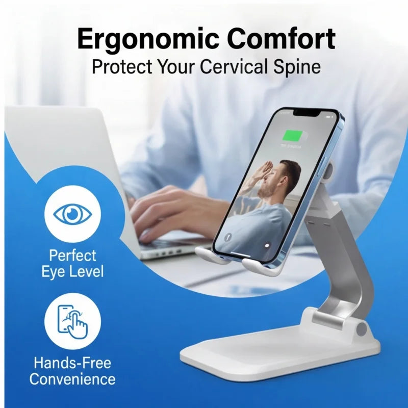 Adjustable Phone & Tablet Desk Stand