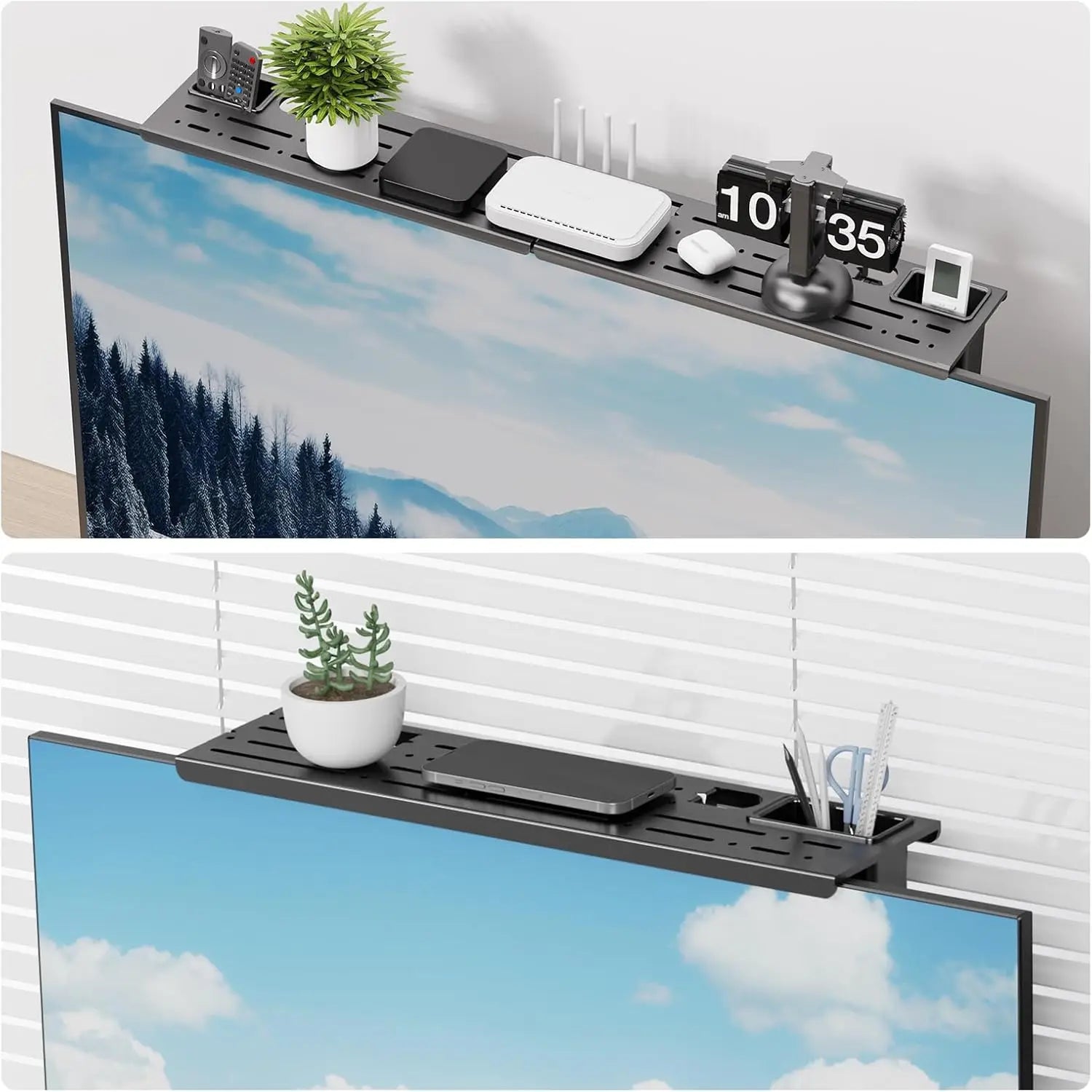 Foldable Monitor & TV Stand Rack
