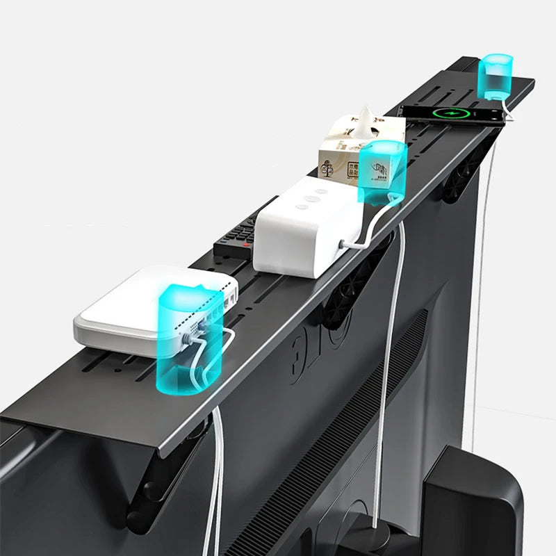 Foldable Monitor & TV Stand Rack
